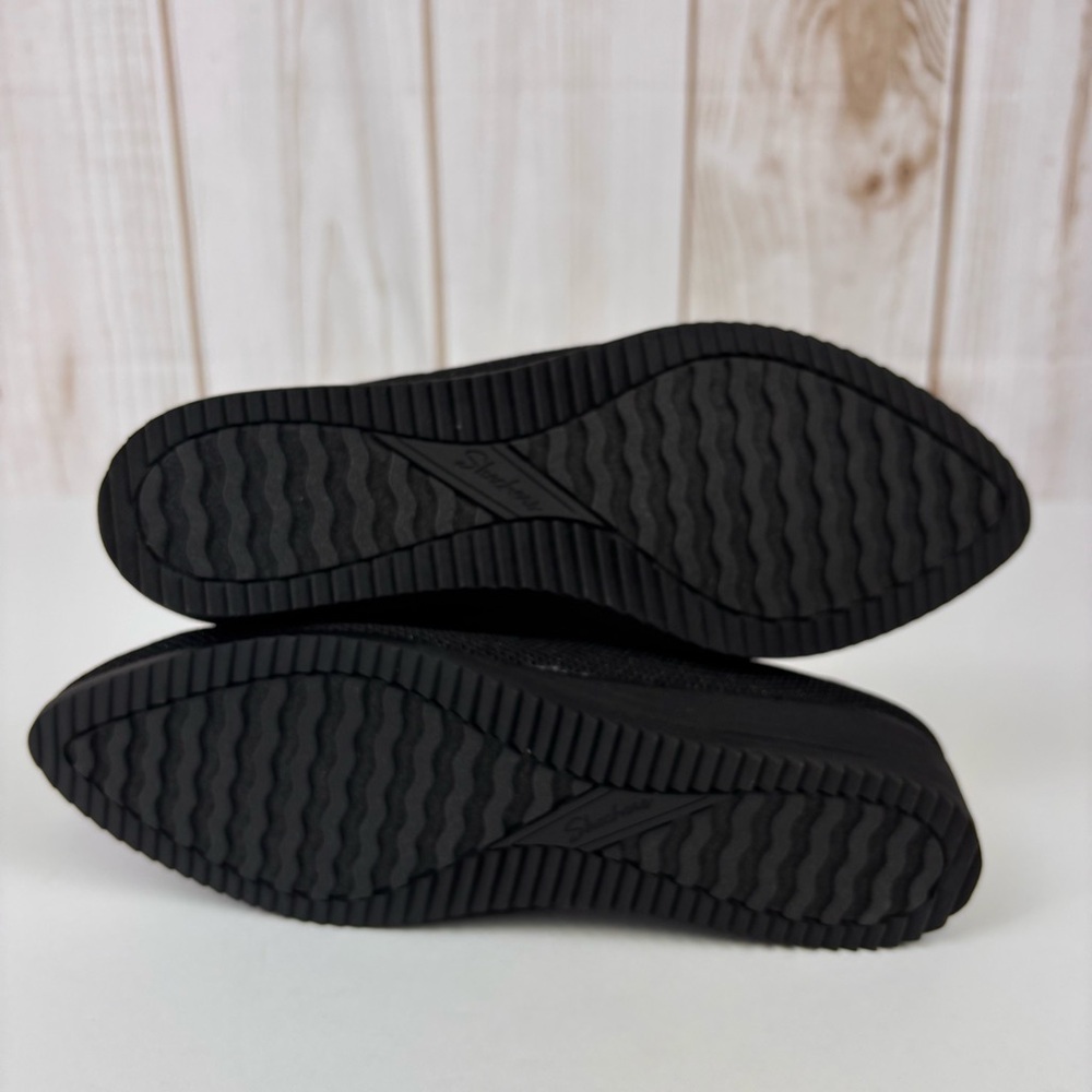 Skechers Cleo Slip On Casual Ballet Flats Memory Foam Comfort Shoes Black Sz 6.5 - Picture 11 of 15